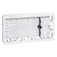 Puszka n/t, 2X10 moduły poziome 46mm, do uchwytu 0802 66, Mosaic | 080278 Legrand