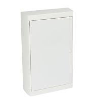 Rozdzielnica naścienna Nedbox 3x12, IP40, drzwi metalowe białe | 601258 Legrand