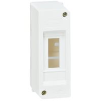 Obudowa izolacyjna S2, n/t, 1x2, IP30, biała | 001356 Legrand