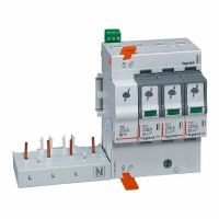 Ogranicznik przepięć T2 20kA 3P+N blokowy | 412263 Legrand