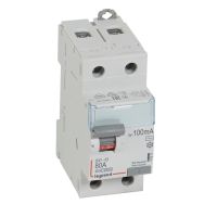 Wyłącznik różnicowo-prądowy P 302 2P 80A 100MA typ AC serii DX3 | 411517 Legrand