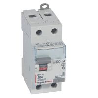 Wyłącznik różnicowo-prądowy P 302 2P 80A 300MA typ A serii DX3 | 411572 Legrand