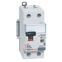 Wyłącznik różnicowo-nadprądowy P 312 2P B 32A 30MA typ AC 10KA serii DX3 | 410975 Legrand