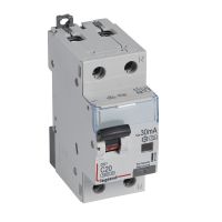 Wyłącznik różnicowo-nadprądowy P312 2P C 20A 30mA typ A serii DX3 | 411062 Legrand