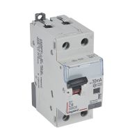 Wyłącznik różnicowo-nadprądowy P312 2P C 6A 30mA typ A serii DX3 | 411058 Legrand