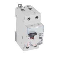 Wyłącznik różnicowo-nadprądowy P 312 2P C 6A 30MA typ A 10KA serii DX3 | 411293 Legrand