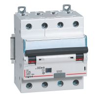 Wyłącznik różnicowo-nadprądowy P 314 4P C 25A 300MA typ A serii DX3 | 411241 Legrand