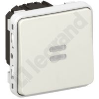 Łącznik czasowy podświetlany biały/ ecru 230V, PLEXO55, Plexo | 069604 Legrand
