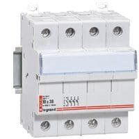 Podstawa bezpiecznikowa 3P+N 8,5 X 31,5 RB 346 | 005846 Legrand
