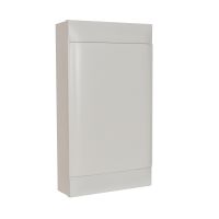 Rozdzielnica modułowa natynkowa PRACTIBOX S 3x12 drzwi białe | 135423 Legrand
