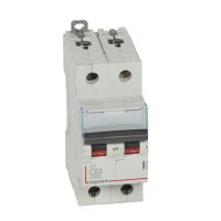 Wyłącznik nadprądowy S 302 2P C 63A 6000A serii DX3 | 407806 Legrand