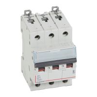 Wyłącznik nadprądowy S 303 3P D 1A 6000A serii DX3 | 408081 Legrand