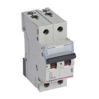 Wyłącznik nadprądowy S302 2P C 1A 6kA serii TX3 | 403520 Legrand