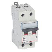 Wyłącznik nadprądowy S312 2P B 50A 10000A serii DX3 | 408947 Legrand
