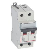 Wyłącznik nadprądowy S312 2P B 63A 10000A serii DX3 | 408948 Legrand