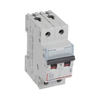 Wyłącznik nadprądowy S 312 2P D 10A 10000A serii DX3 | 409449 Legrand