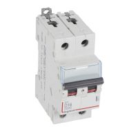 Wyłącznik nadprądowy S312 2P D 16A 10000A serii DX3 | 409451 Legrand