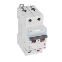 Wyłącznik nadprądowy S 312 2P D 2A 10000A serii DX3 | 409444 Legrand