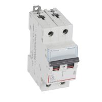 Wyłącznik nadprądowy S 312 2P D 6A 10000A serii DX3 | 409447 Legrand