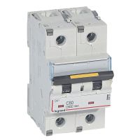 Wyłącznik dwubiegunowy 80 A DX3 16 kA | 409228 Legrand