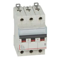 Wyłącznik nadprądowy S313 3P B 13A 10000A serii DX3 | 408990 Legrand