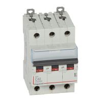 Wyłącznik nadprądowy S313 3P C 40A 10000A serii DX3 | 409258 Legrand