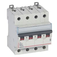 Wyłącznik nadprądowy S314 4P B 20A 10000A serii DX3 | 409066 Legrand