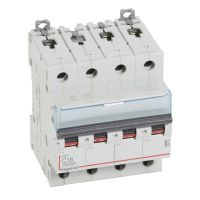 Wyłącznik nadprądowy S314 4P C 16A 10000A serii DX3 | 409336 Legrand