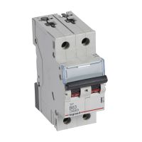 Wyłącznik nadprądowy S312 2P B 63A 10000A serii TX3 | 404118 Legrand