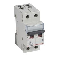 Wyłącznik nadprądowy S312 2P C 4A 10kA serii TX3 | 404200 Legrand