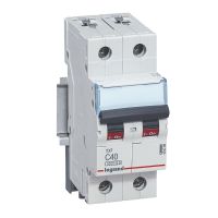 Wyłącznik nadprądowy S312 2P C 40A 10kA serii TX3 | 404209 Legrand