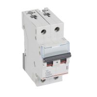 Wyłącznik nadprądowy S312 2P C 50A 10000A serii TX3 | 404210 Legrand