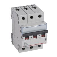 Wyłącznik nadprądowy S313 3P B 10A 10kA serii TX3 | 404124 Legrand