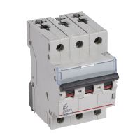 Wyłącznik nadprądowy S313 3P B 2A 10000A serii TX3 | 404120 Legrand