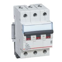 Wyłącznik nadprądowy S313 3P C 63A 10kA serii TX3 | 404228 Legrand
