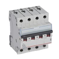 Wyłącznik nadprądowy S314 4P B 10A 10kA serii TX3 | 404152 Legrand
