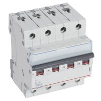 Wyłącznik nadprądowy S314 4P C 16A 10kA serii TX3 | 404256 Legrand