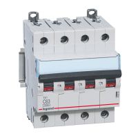Wyłącznik nadprądowy S314 4P C 63A 10kA serii TX3 | 404262 Legrand