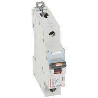 Wyłącznik nadprądowy S321 C20 1P 20 A 25KA DX3 | 409756 Legrand