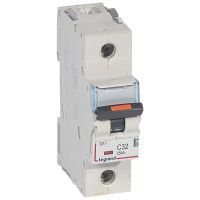 Wyłącznik nadprądowy S321 C32 1P 32 A 25KA DX3 | 409758 Legrand