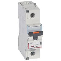 Wyłącznik nadprądowy S321 C80 1P 80 A 25KA DX3 | 409762 Legrand