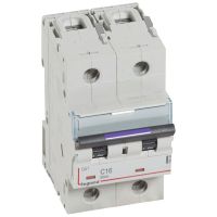 Wyłącznik nadprądowy S322 C16 2P 16 A 50KA DX3 | 410148 Legrand
