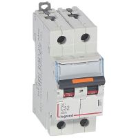 Wyłącznik nadprądowy S322 C32 2P 32 A 25KA DX3 | 409771 Legrand