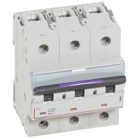 Wyłącznik nadprądowy S323 C25 3P 25 A 50KA DX3 | 410163 Legrand