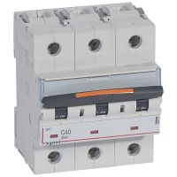 Wyłącznik nadprądowy S323 C40 3P 40 A 25KA DX3 | 409785 Legrand
