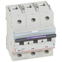 Wyłącznik nadprądowy S323 C63 3P 63 A 50KA DX3 | 410167 Legrand