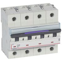Wyłącznik nadprądowy S324 C40 4P 40 A 50KA DX3 | 410178 Legrand