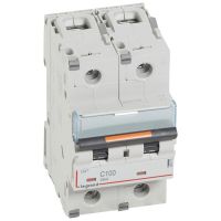 Wyłącznik nadprądowy S322 C100 2P 100 A 25KA DX3 | 409776 Legrand