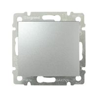 Przycisk 1-biegunowy 10A, aluminium, Valena | 770111 Legrand