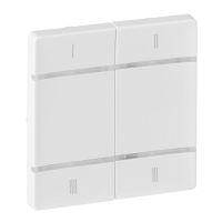 Plakietka łącznika SCEN RF Z/B, biała | 754803 Legrand